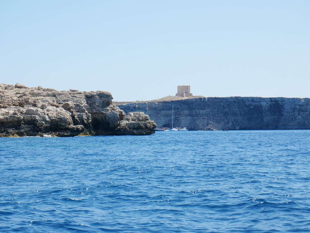 Comino - Modrá lagúna