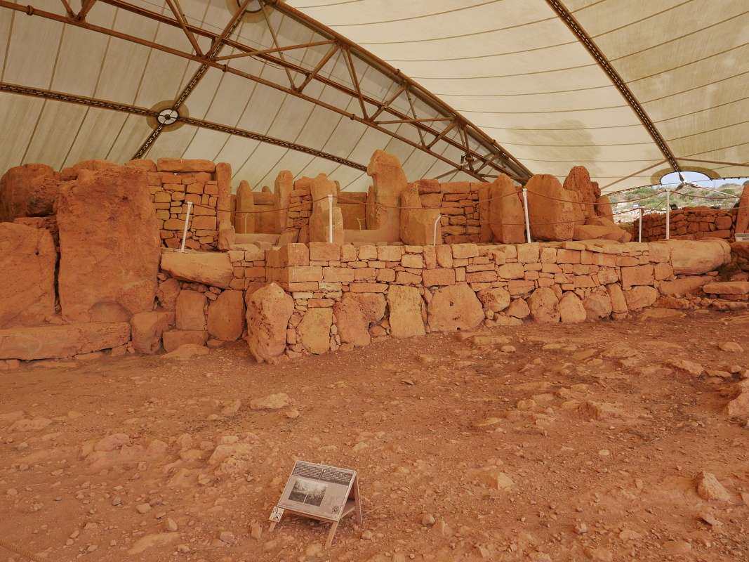 Megalitický chrám Mnajdra, chrám B, 3600-3000 pred n.l.