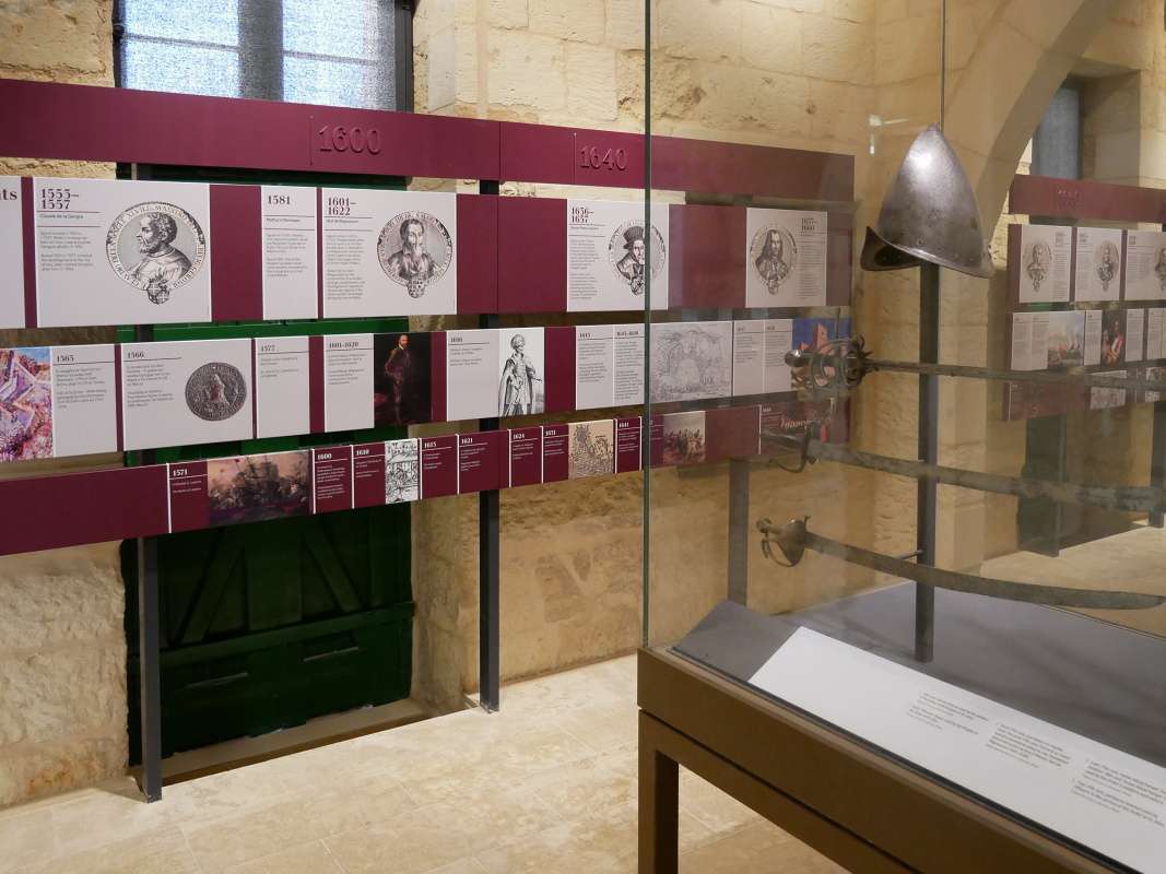 Pevnosť St. Elmo, expozícia