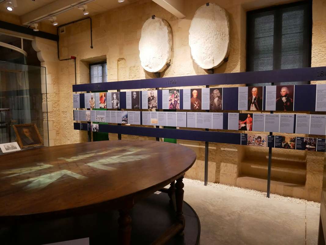 Pevnosť St. Elmo, expozícia