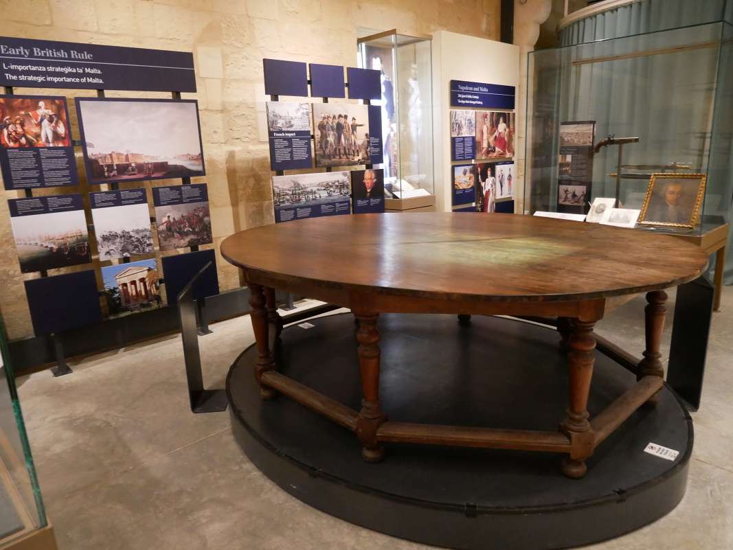 Pevnosť St. Elmo, expozícia