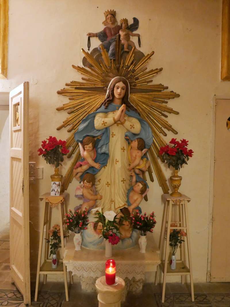 Valletta - Mysterium Fidei, Kláštor sv. Kataríny, predsieň pred pohrebnou izbou