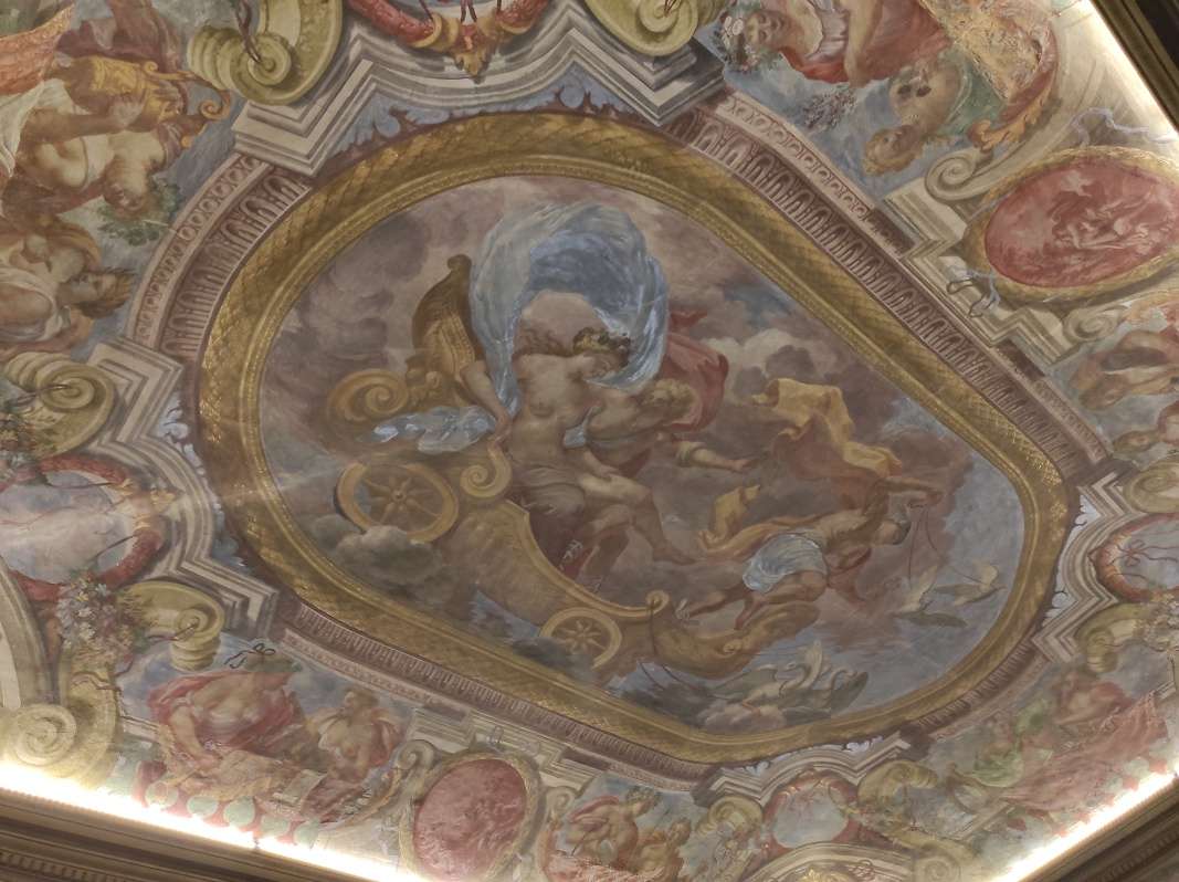 Múzeum Palác Lascaris - Psyché nesená na Olymp Mercurom