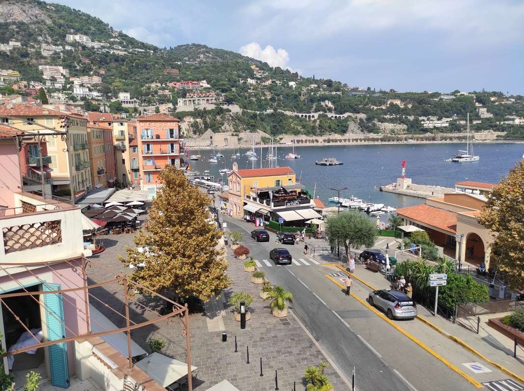Villefranche-sur-Mer - výhľad na Kaplnku Saint-Pierre