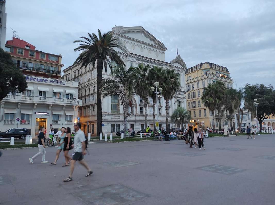 Opera v Nice zo strany Promenády