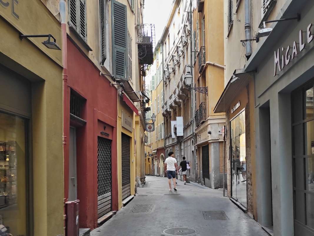 Uličky starého Nice (Vieille Ville)