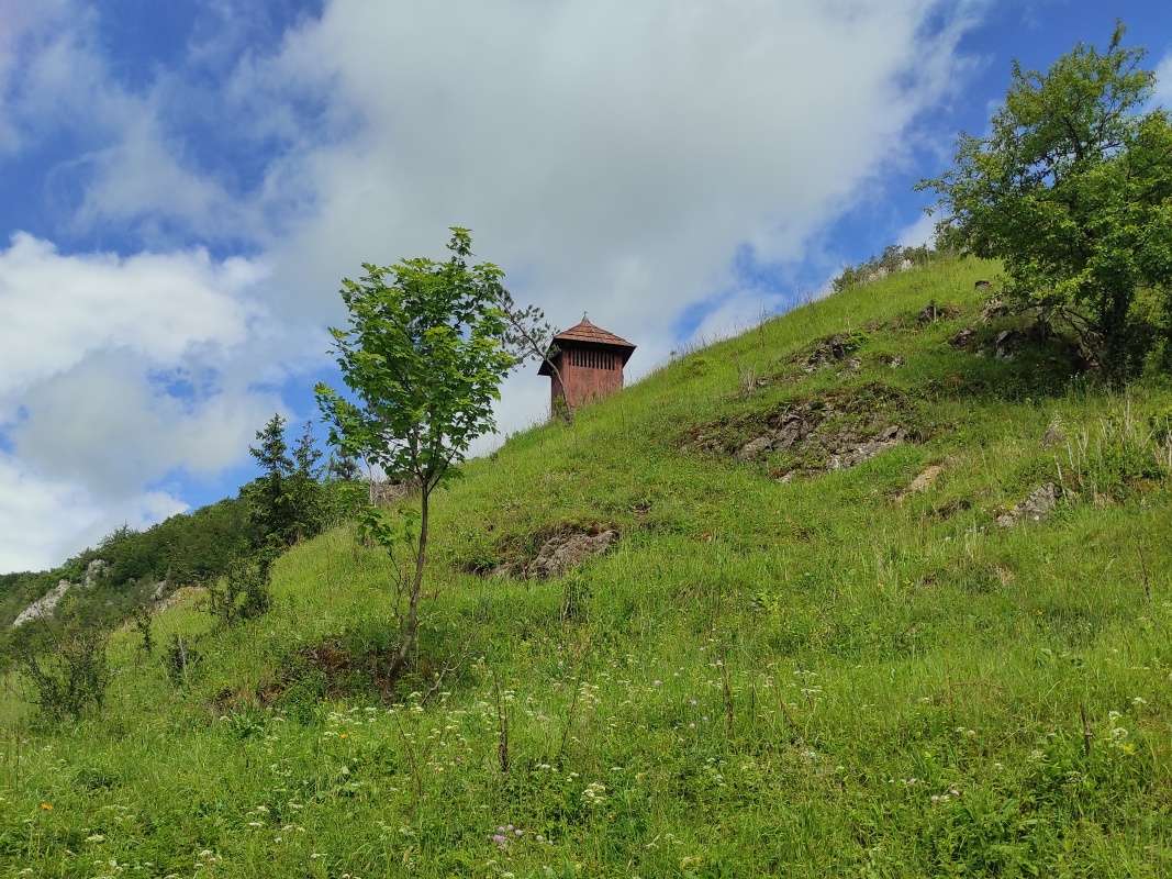 Poráčska dolina, naspäť popod Kaplnku