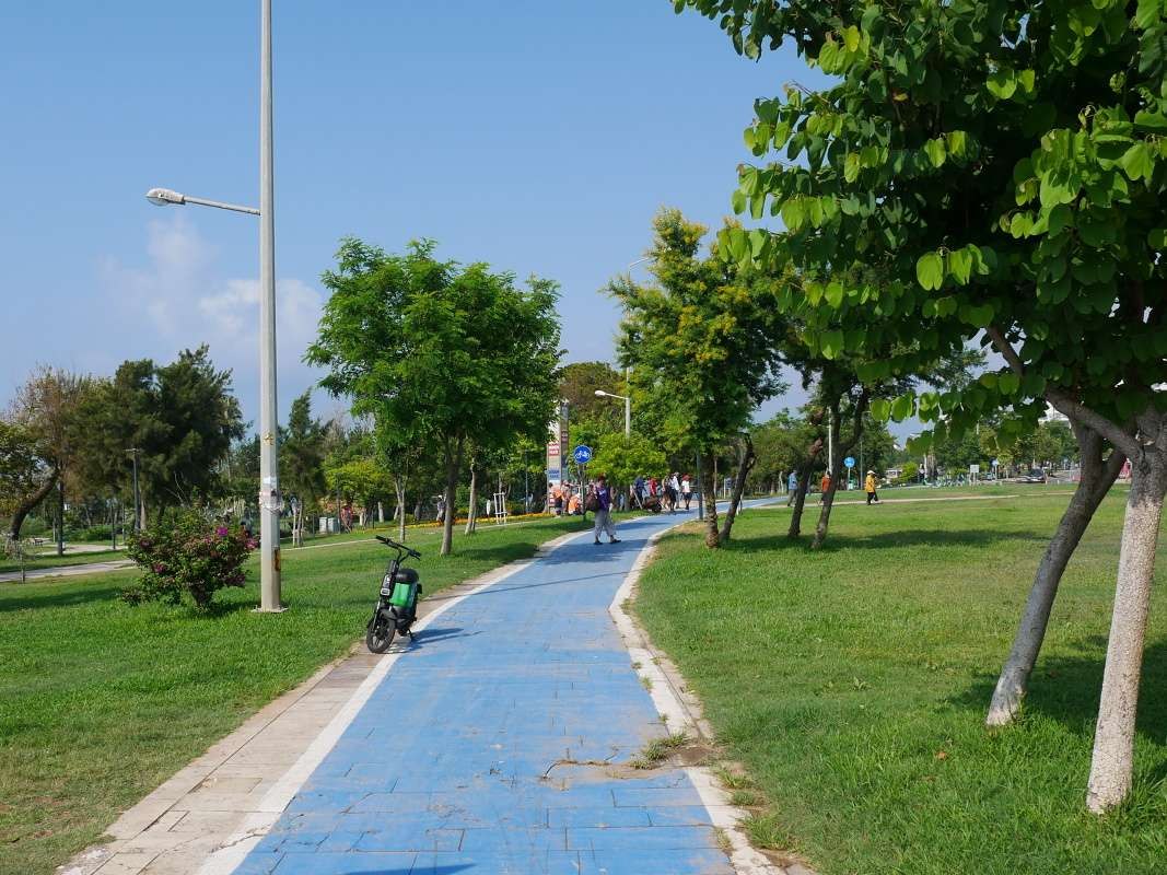 Park pri Dolných Duden vodopádoch