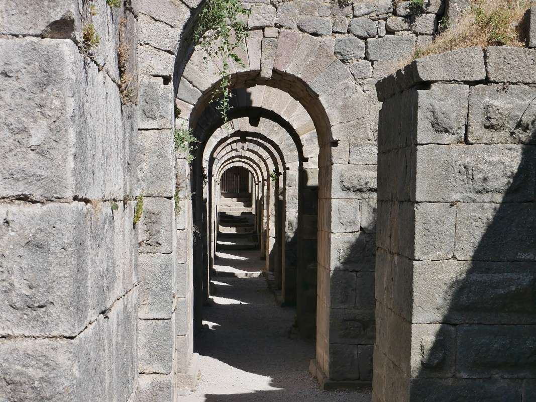 Akropola Pergamonu - sklady