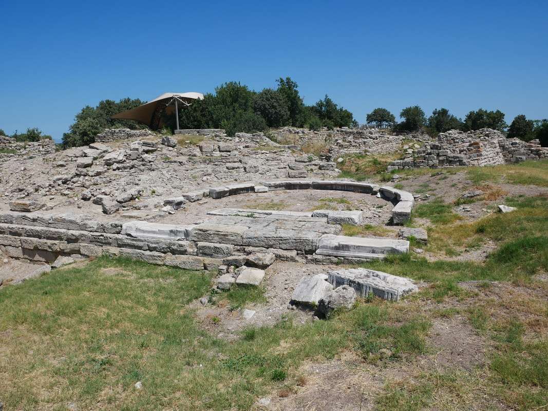 Trója - Bouleuterion, miesto štátnej správy, , vrstva VIII. a IX.