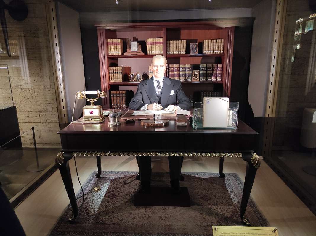 Anitkabiir - múzeum Ataturka, Mustafa Kemal Ataturk