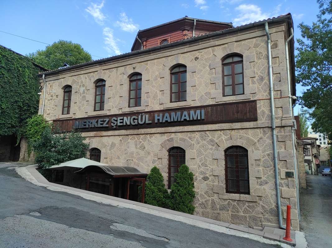 Ankara - turecké képele Tarihi Şengül Hamamı