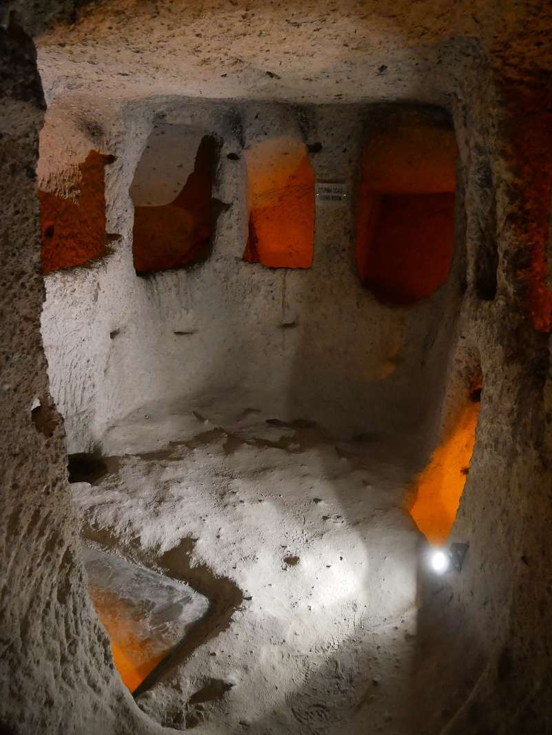 Kaymakli - podzemné mesto