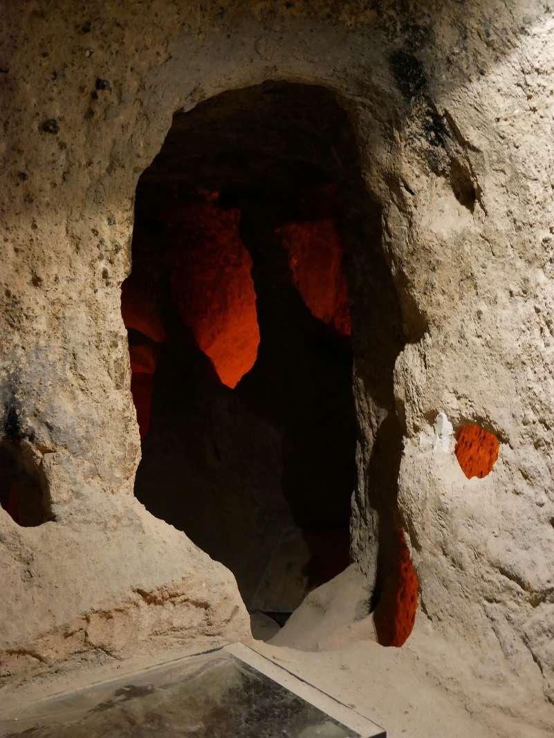 Kaymakli - podzemné mesto