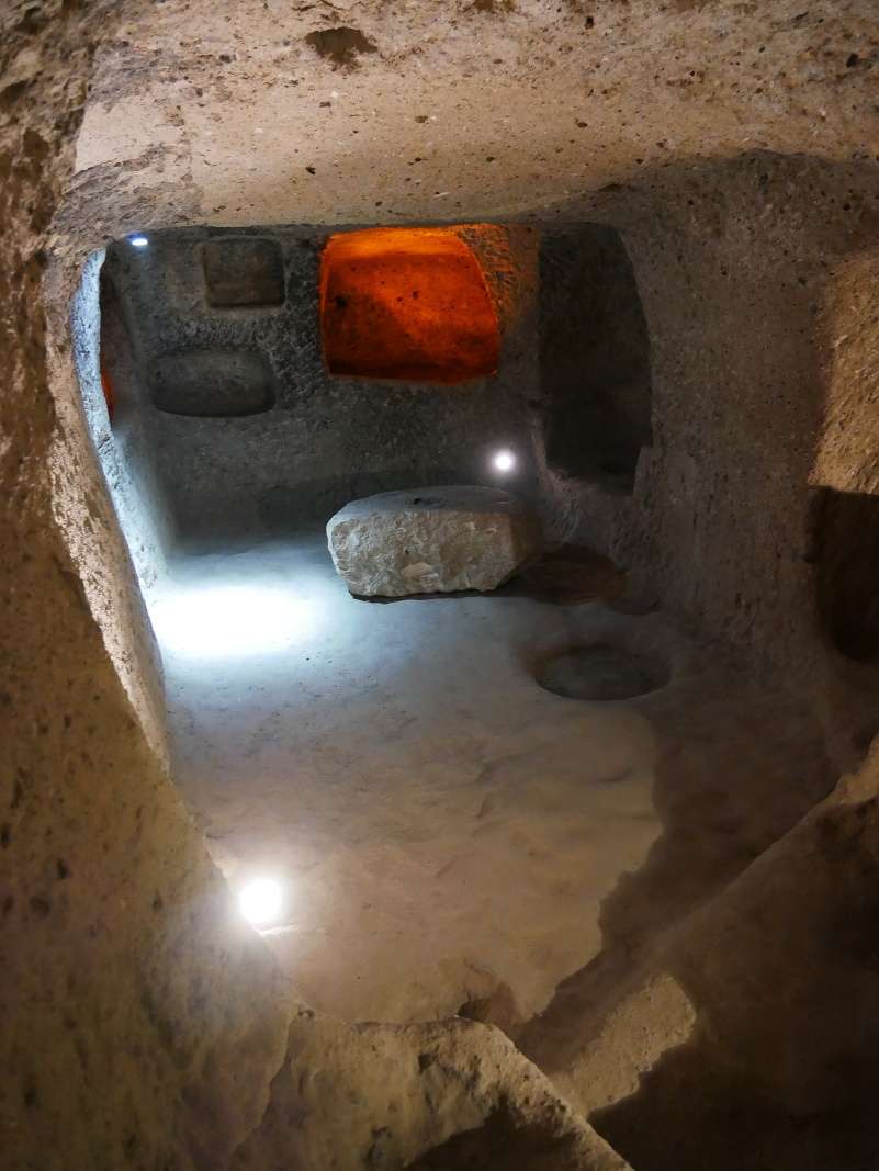 Kaymakli - podzemné mesto