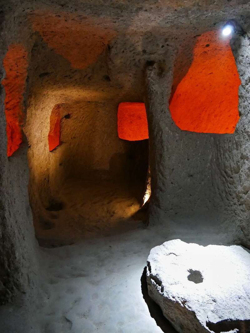 Kaymakli - podzemné mesto