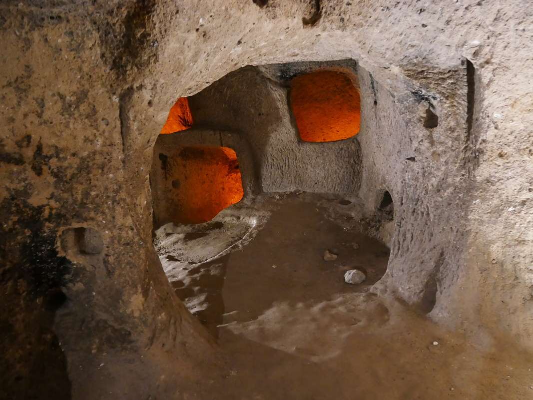 Kaymakli - podzemné mesto