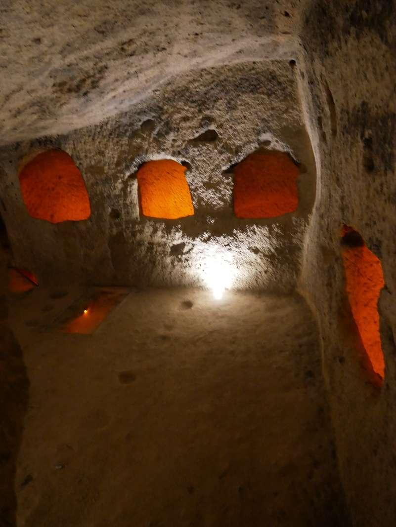 Kaymakli - podzemné mesto