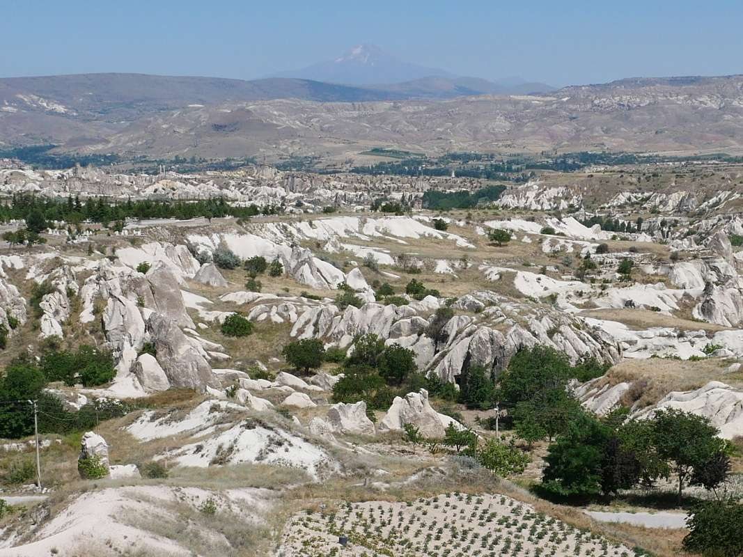 Výhľad na jednu sopku - Erciyes Daǧi