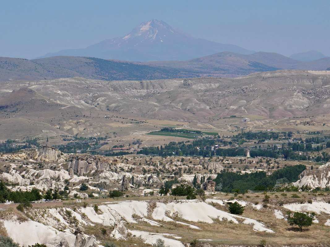 Výhľad na jednu sopku - Erciyes Daǧi