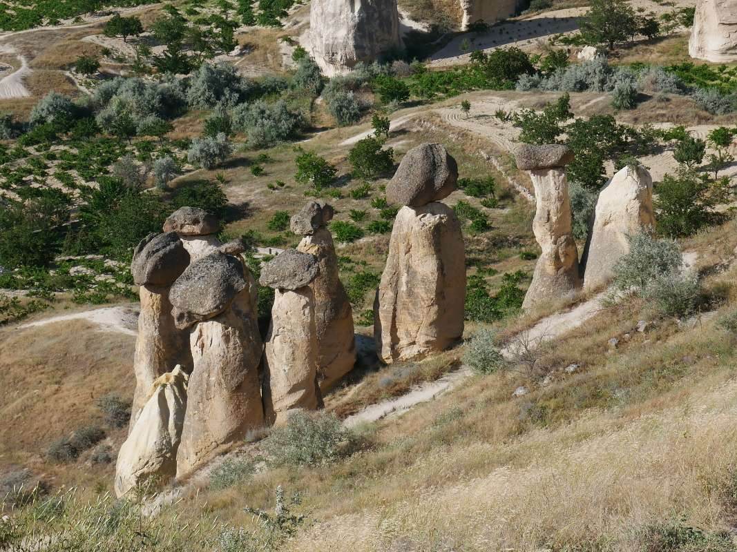 Údolie Çavuşin a Cinnes Vadisi