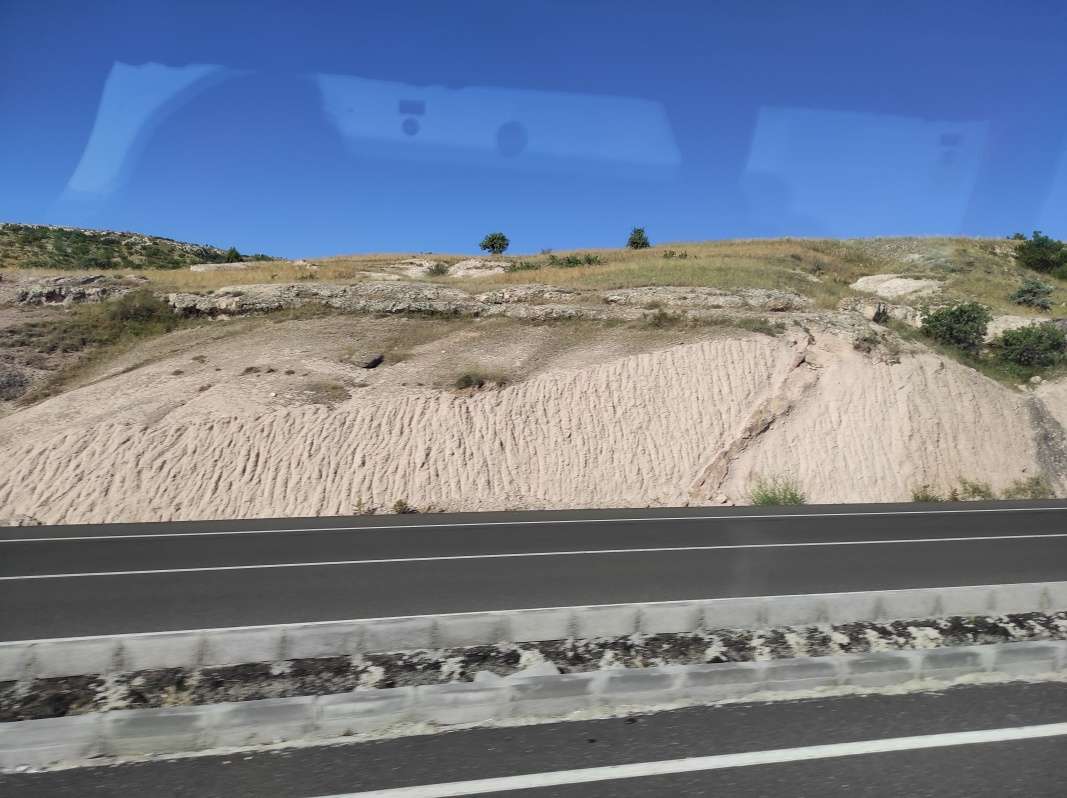 Cappadocia z autobusu