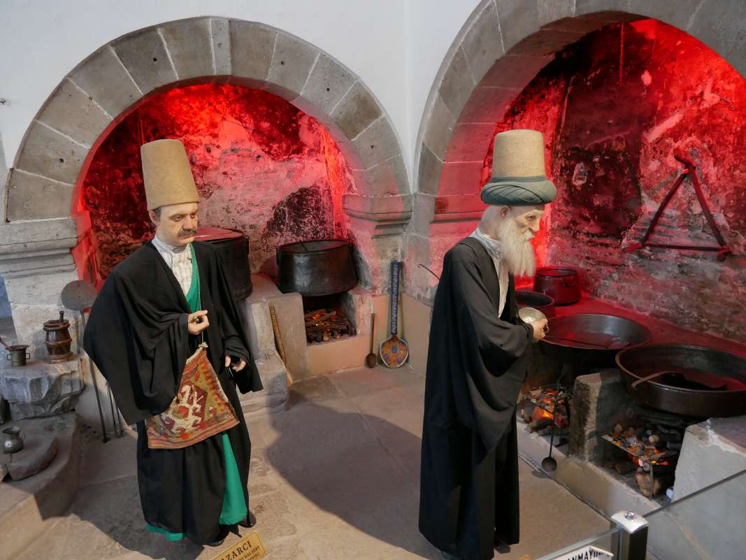 Konya, Mevlana múzeum, kuchyňa