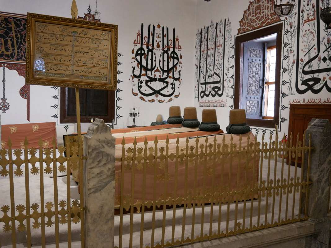 Konya, Mevlana múzeum - mešita s hrobkou