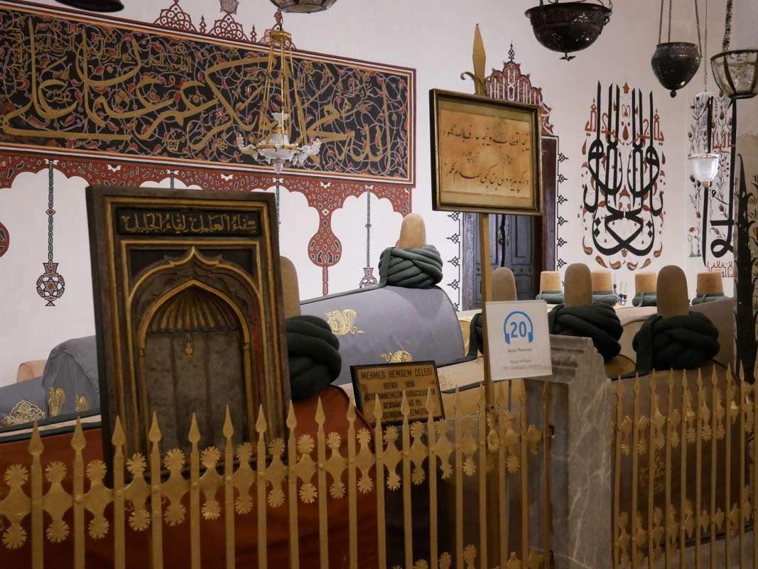 Konya, Mevlana múzeum - mešita s hrobkou