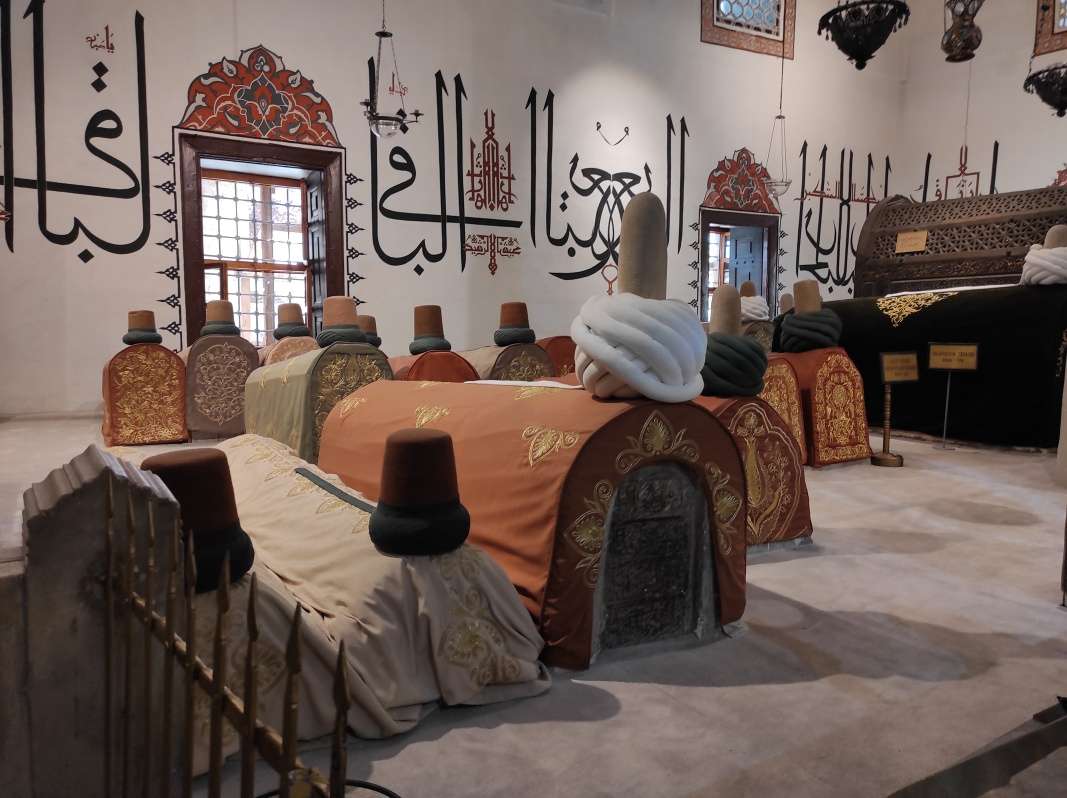 Konya, Mevlana múzeum - mešita s hrobkou