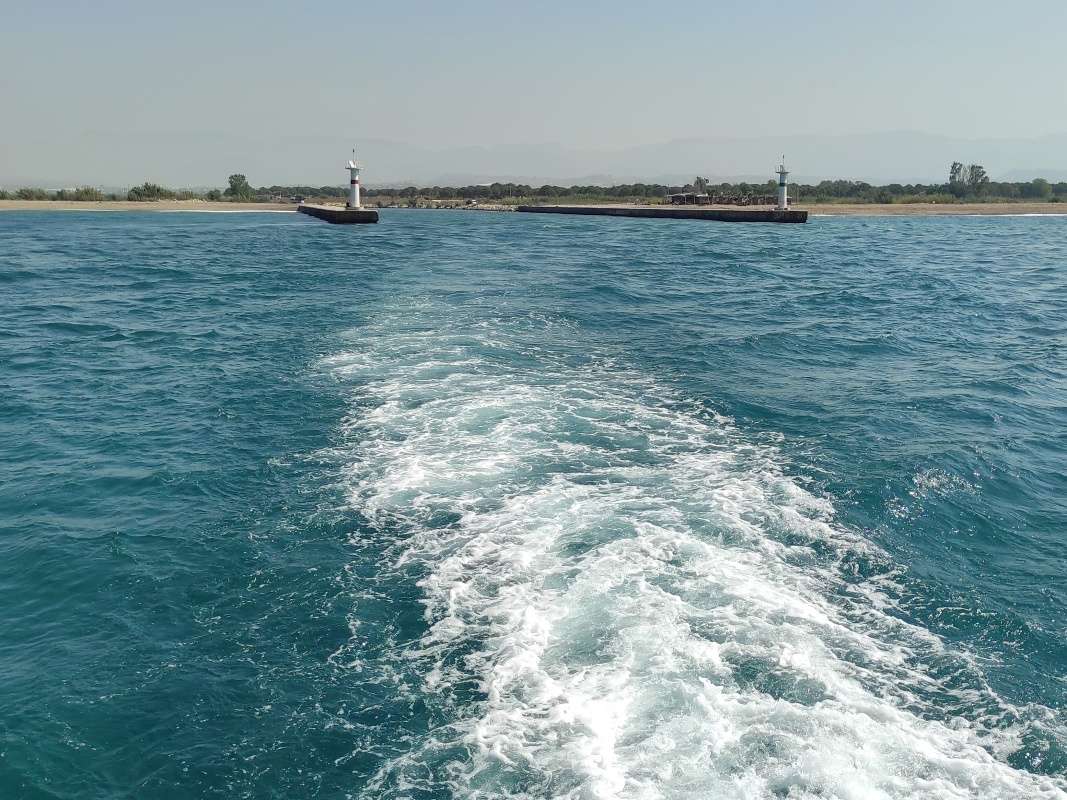 Manavgat sa vlieva do Stredozemného mora