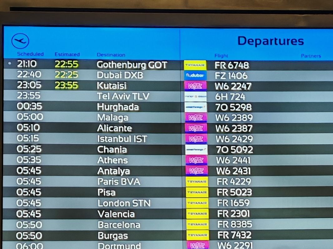 Kutaisi ... má meškanie