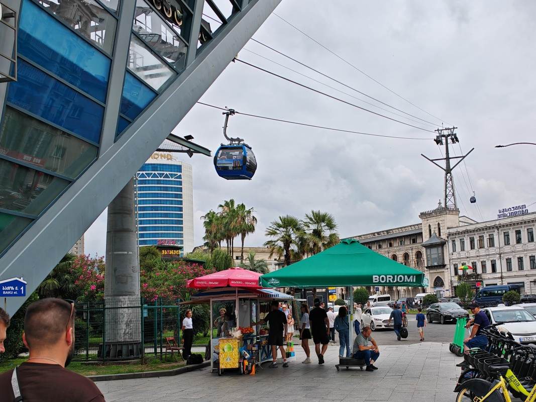 Argo lanovka, dolná stanica