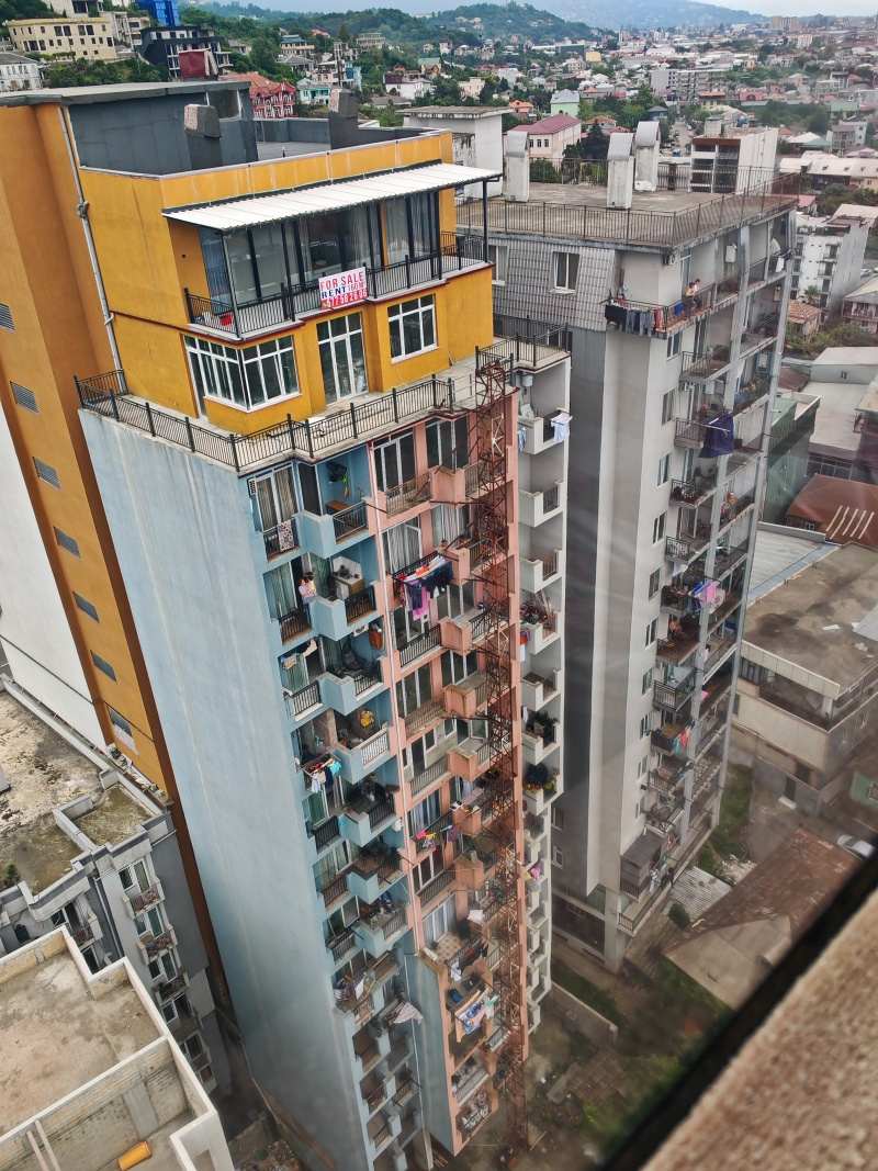 Výhľad z lanovky na Batumi