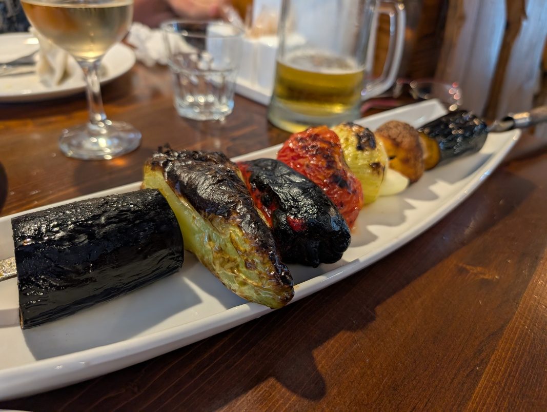 Zeleninový šašlik