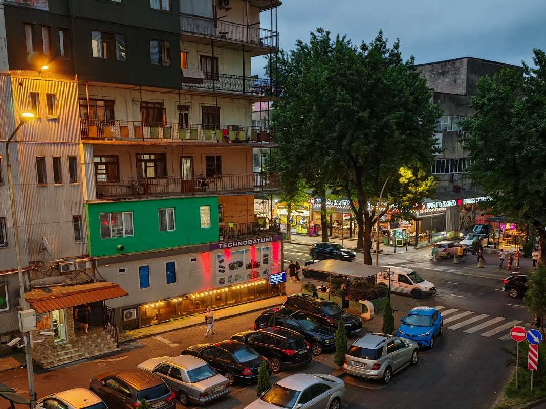 Výhľad z Oliverovho bytíku