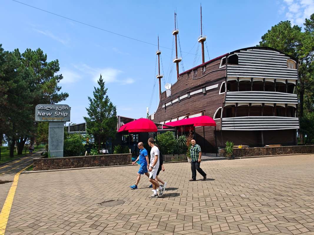 Reštaurácia v lodi