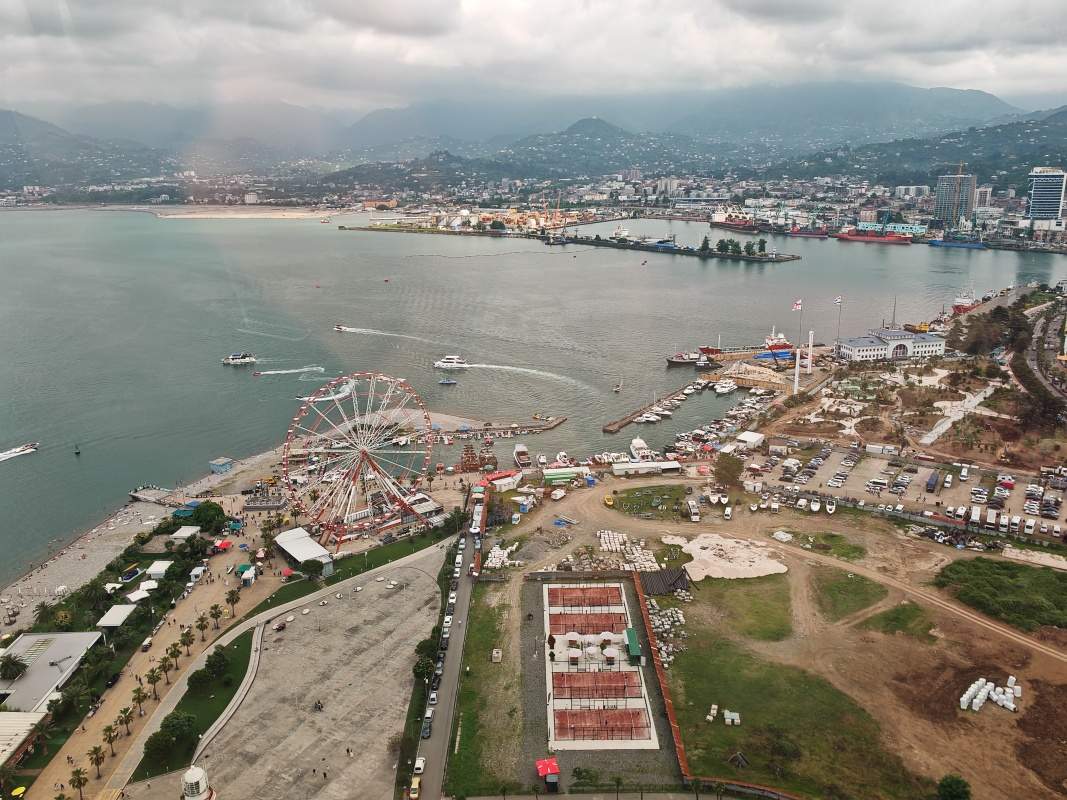 Abecedná veža, výhľad