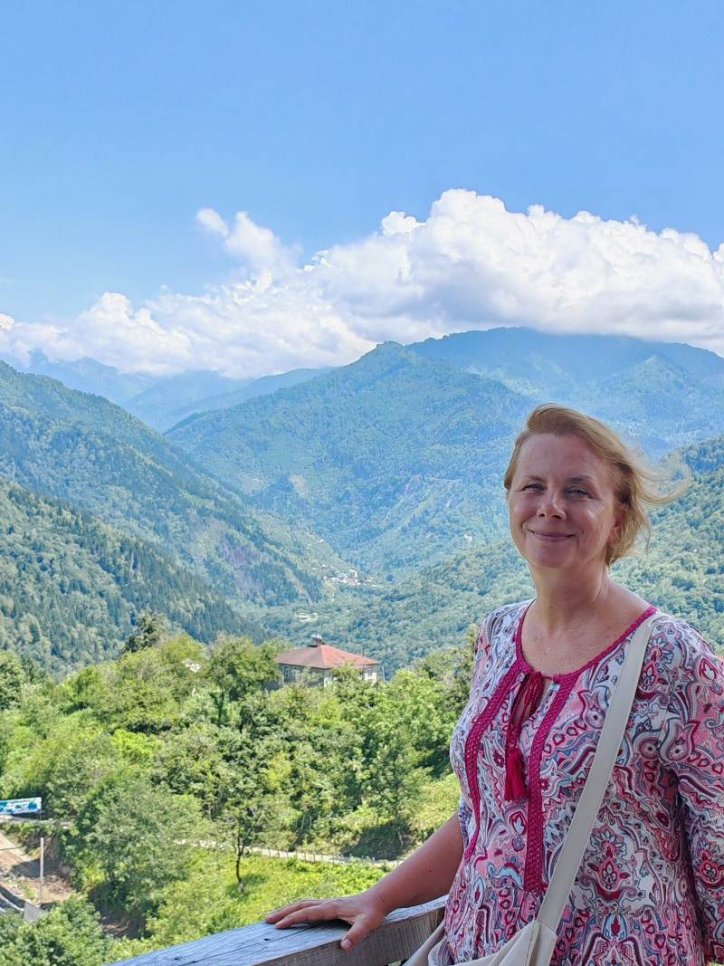 Výhľady na Machakhela národný park