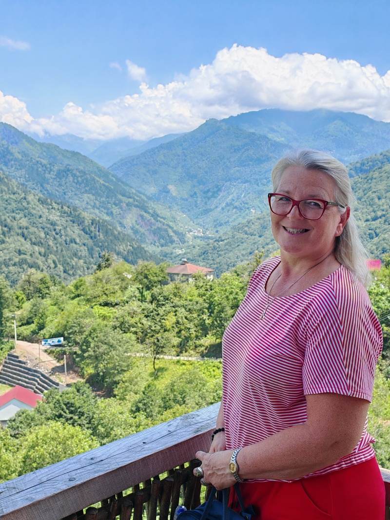 Výhľady na Machakhela národný park