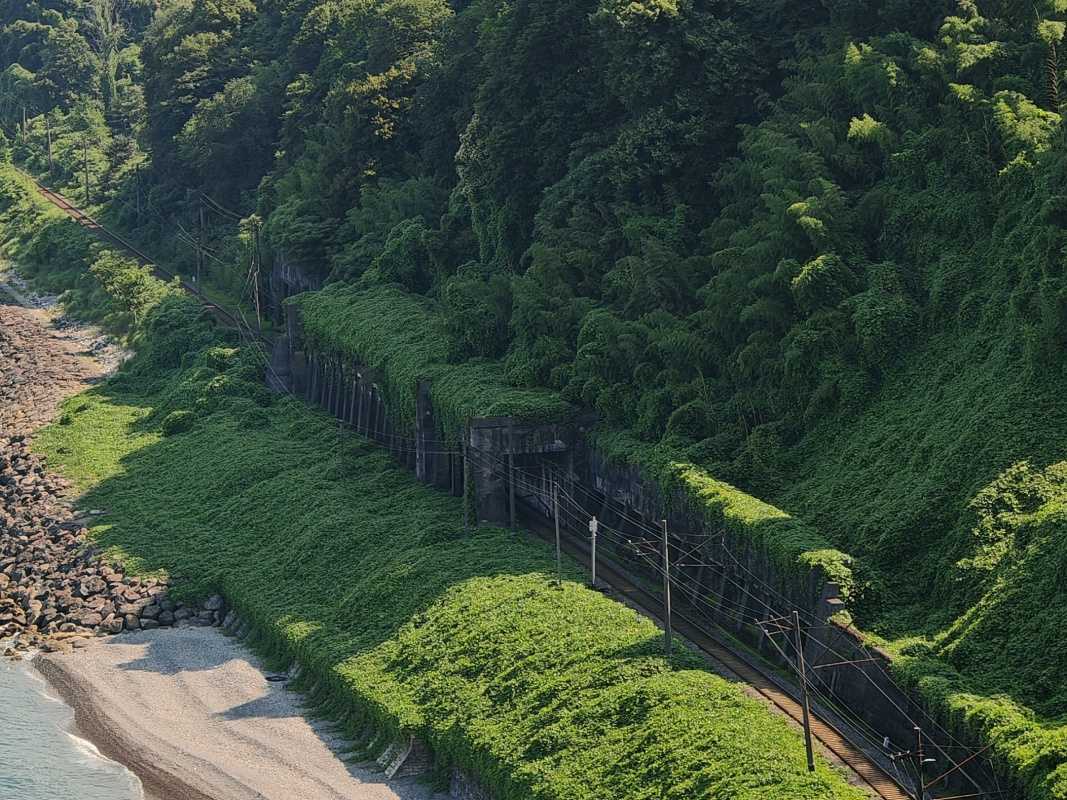 Botanická záhrada, tunel