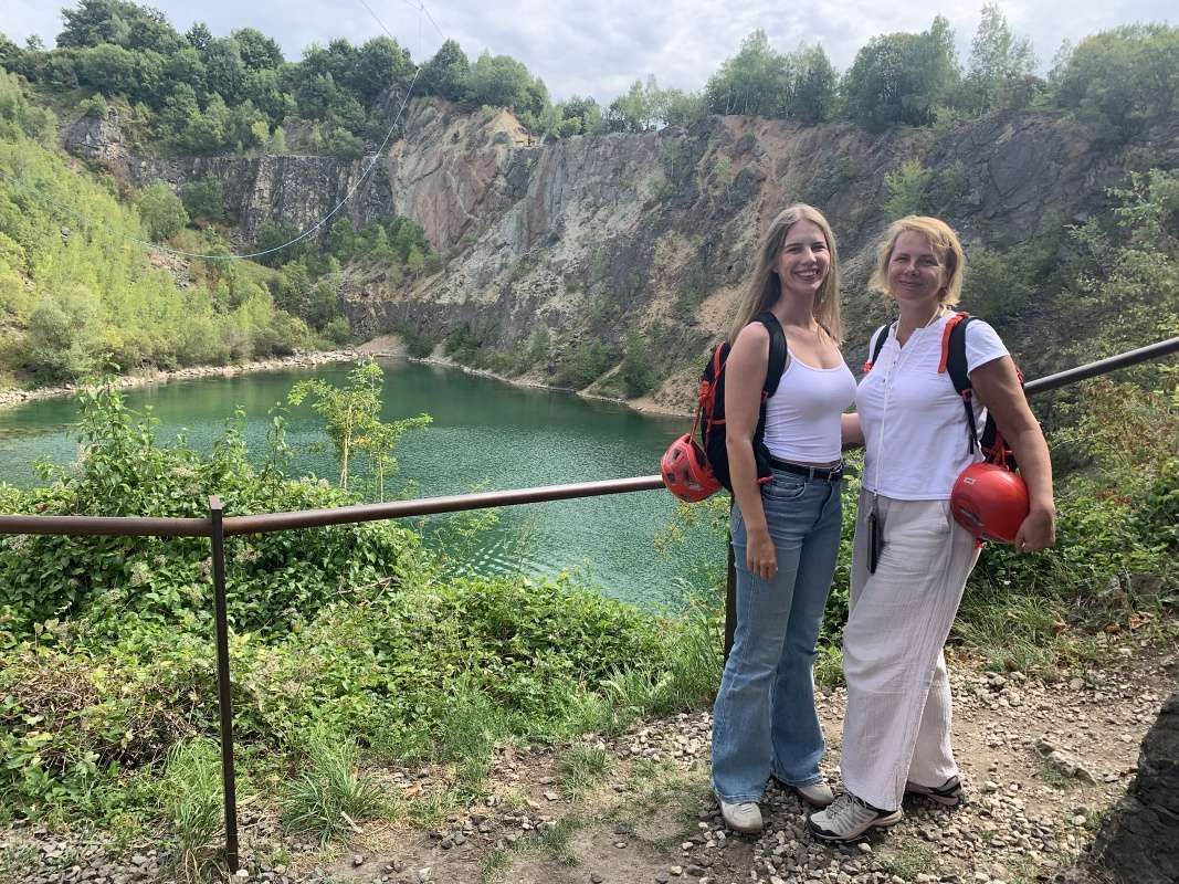 Ideme na zipline ...