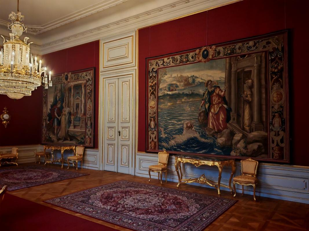 Primaciálny palác, salón, tapiséria Héro a Leandrus