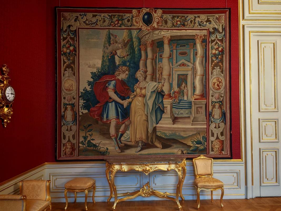 Primaciálny palác, salón, tapiséria Héro a Leandrus