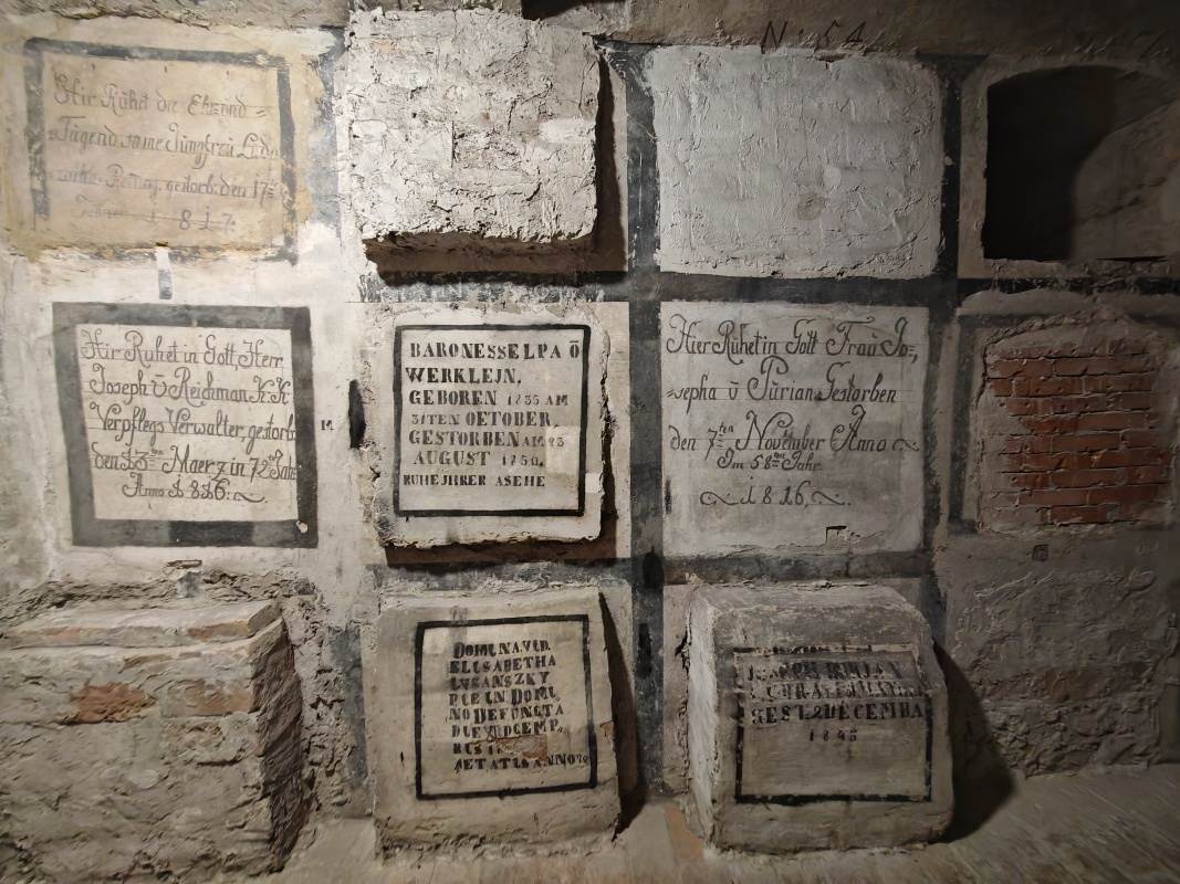 Dóm sv. Martina, podzemná krypta