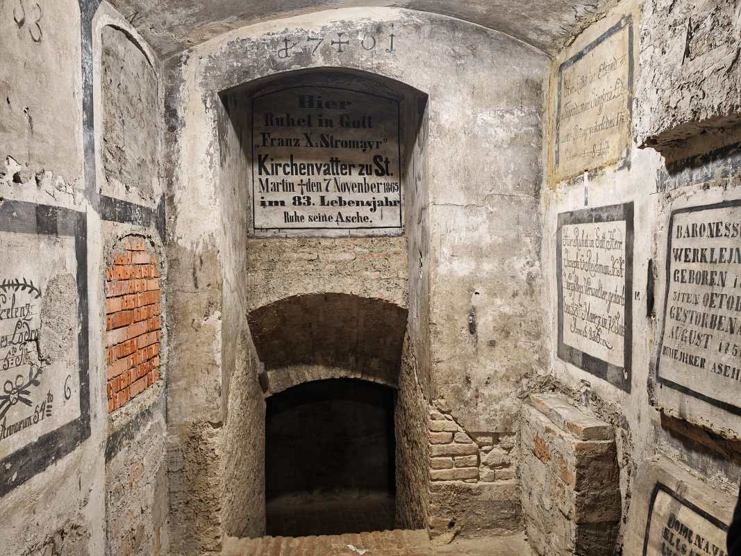 Dóm sv. Martina, podzemná krypta