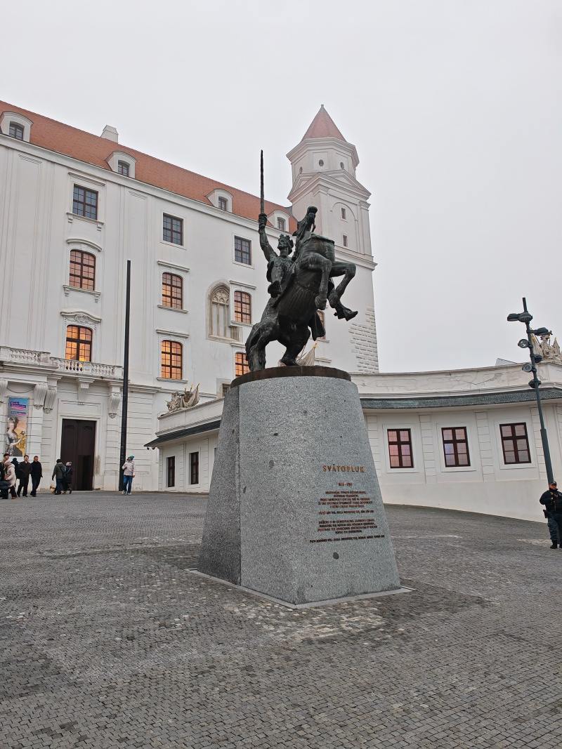 Jazdecká socha Svätopluka