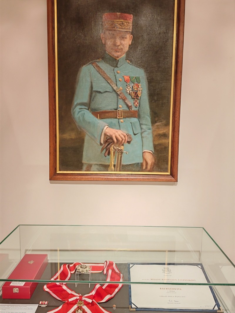 M.R.Štefánik a Rad bieleho leva (dostal r. 2023 od ČR)