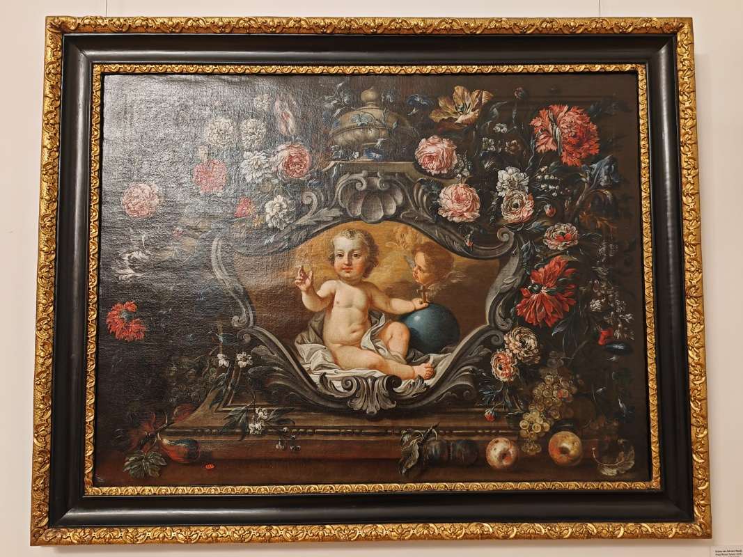 Kristus ako Salvator Mundi - dieťa, 18. storočie