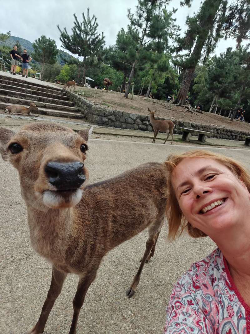 Selfie s jelenčekom :D